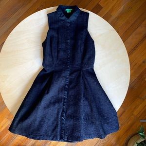 Armani Exchange Elegant Black Dress